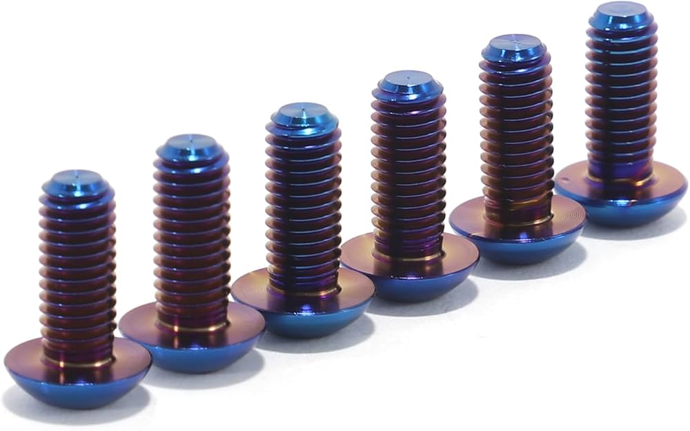Titanium Bolts for talaria xxx Front Brake Disc