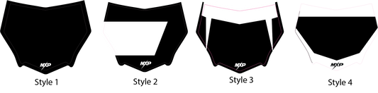 Motocutz number plate sticker