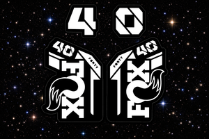 Fox 40 Fork Decal