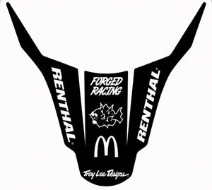 PRE DESIGNED LBX REAR FENDER DECAL