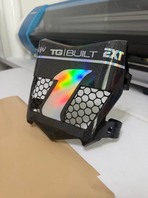 Glossy vented plate ( 2 week pre order)