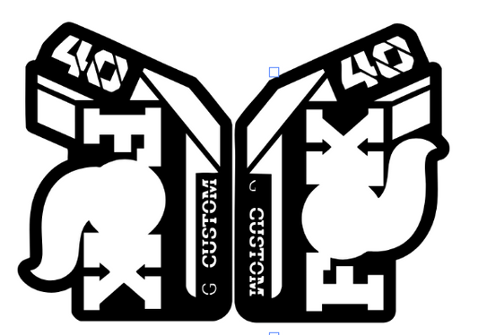 Fox Stickers (Pack of 2)